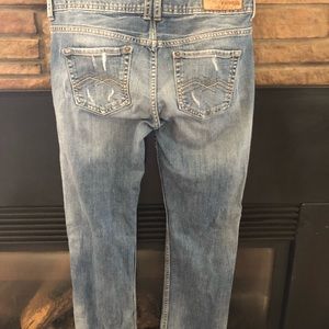 Express jeans boyfriend distressed